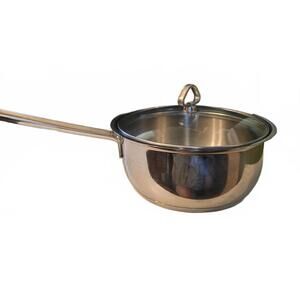 Chantal Stainless Steel 3 Qt Saucepan with Glass Lid